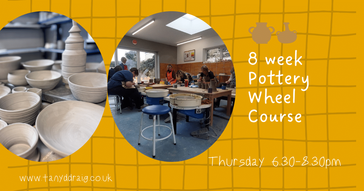 8 Week Potter’s Wheel Course Deposit – Thursday PM